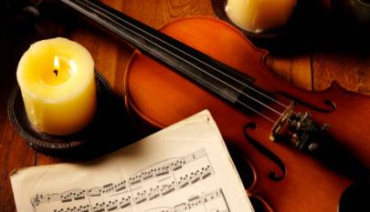Viulu ja kynttilät