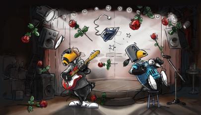 Avaruudessa soittajat