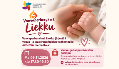 tilaisuuden mainos jossa paljon tekstiä