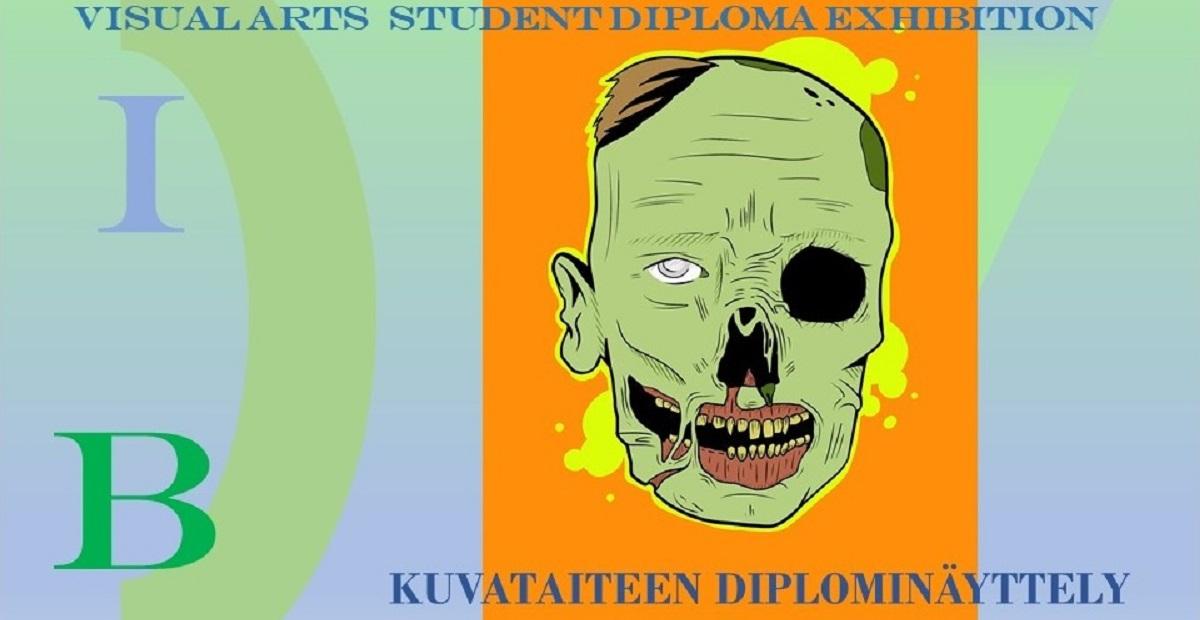 Kuvataiteen diplomityönäyttelyn juliste