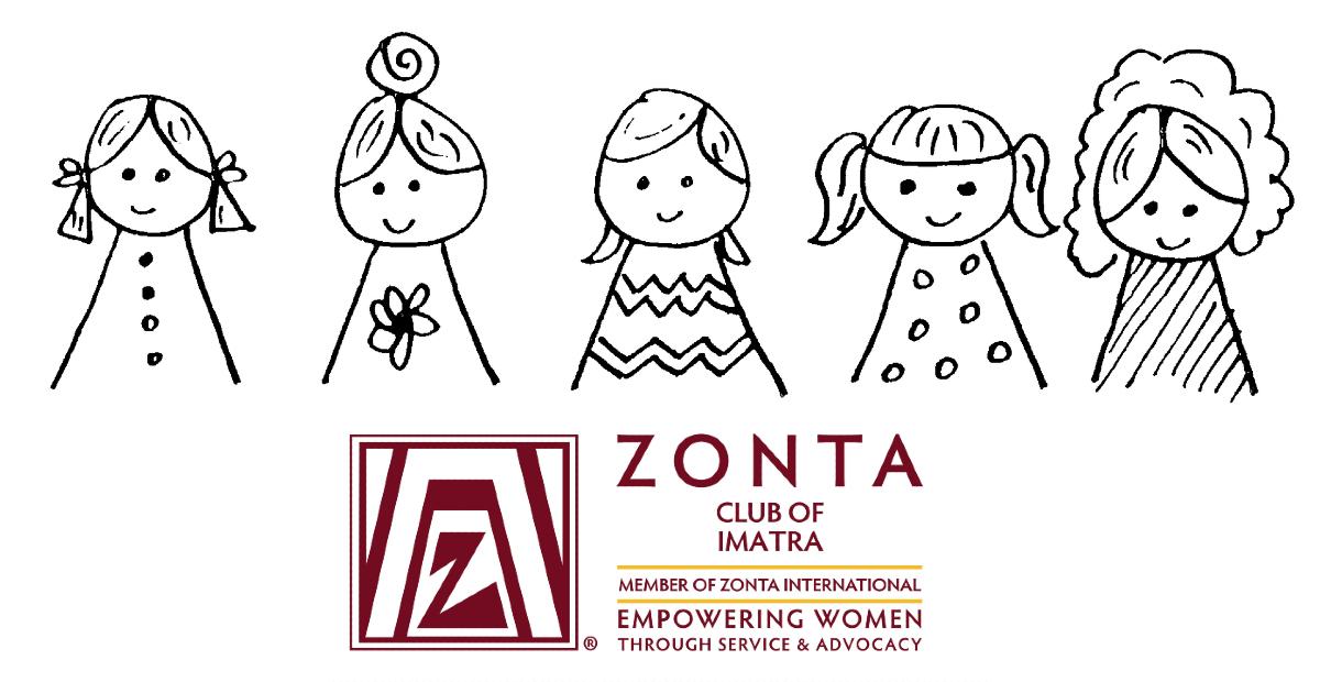 Zonta-järjestön logo. Kuvituskuva.