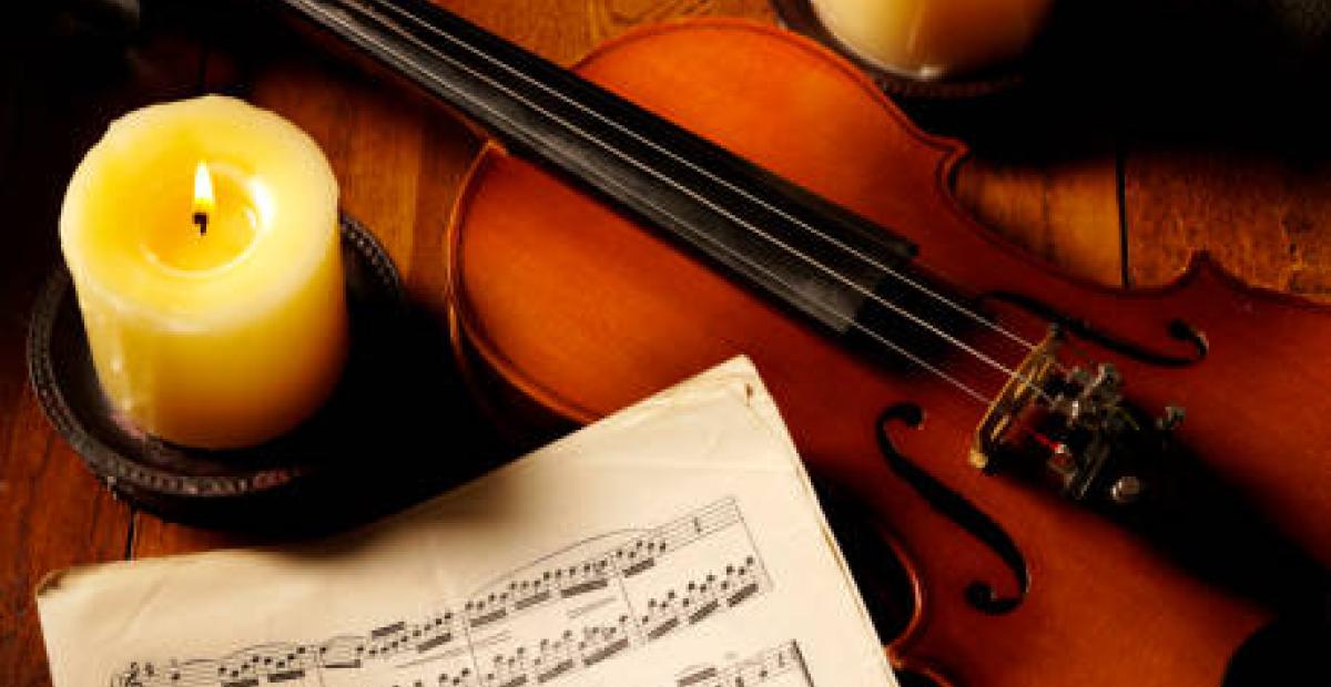 Viulu ja kynttilät