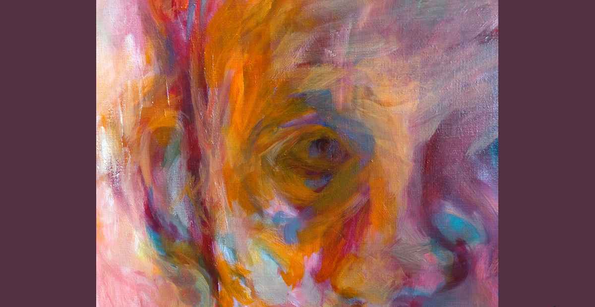 Laura Vesikon maalaus