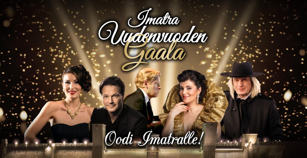 Artistit juhlavissa tunnelmissa